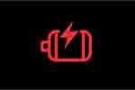 Leuchte für schwache Batterie des Elektrofahrzeugs